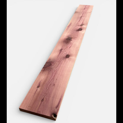 Eastern Cedar Boards — 5-Pack of 1x6x4 S4S Premium Cedar Lumber